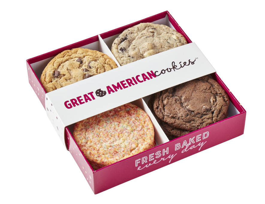 Great American Cookies Chocolate Lovers Gift Box