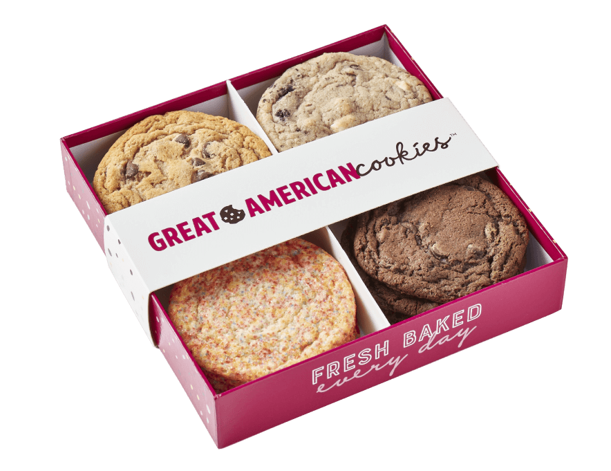 Great American Cookies Chocolate Lovers Gift Box